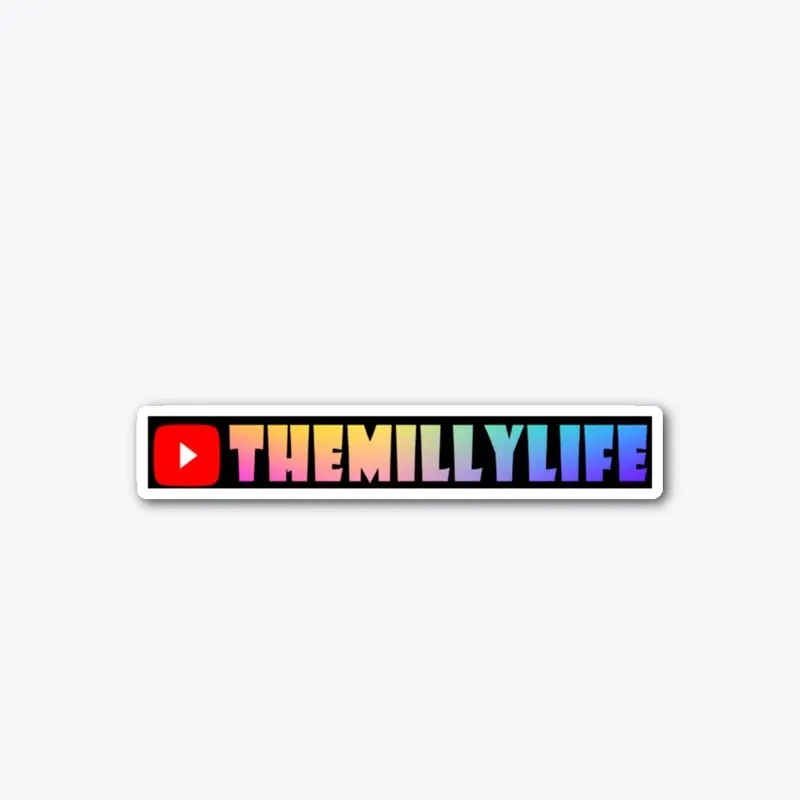 theMillyLife Jet Fuel Logo Sticker